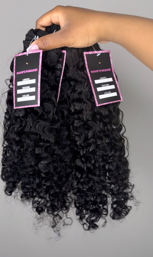 Burmese Curly Bundles 15A Grade Hair