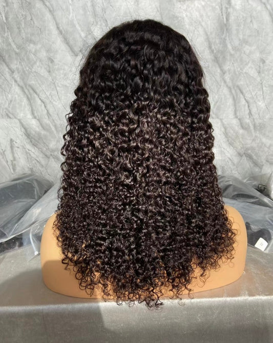 Human Hair - Jerry Curl Lace Wig