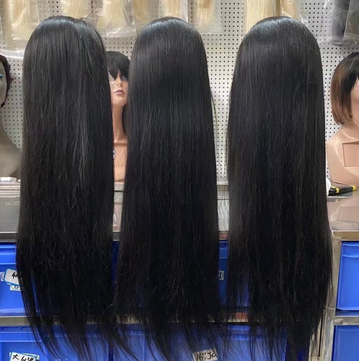 Human Hair - Straight Lace Wig